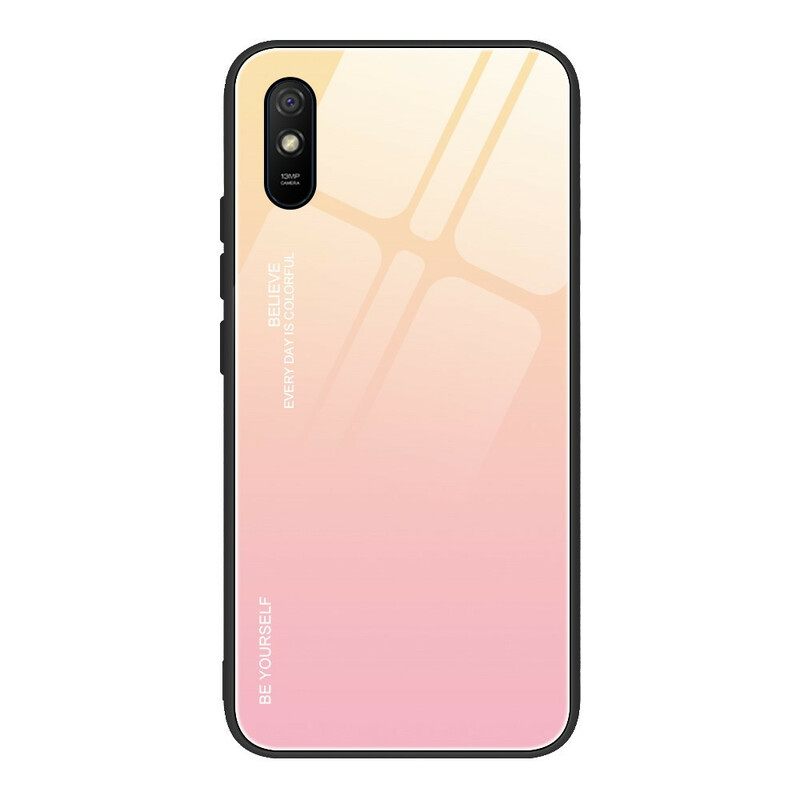 θηκη κινητου Xiaomi Redmi 9A Tempered Glass Be Yourself