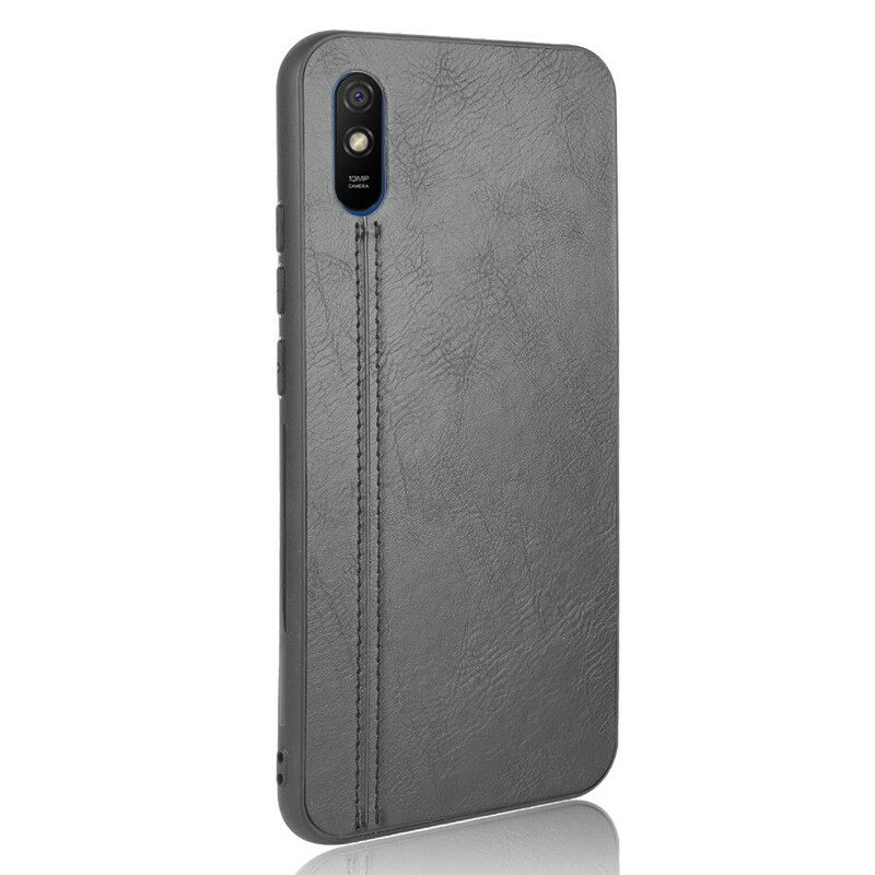 Θήκη Xiaomi Redmi 9A Couture Δερμάτινο Εφέ