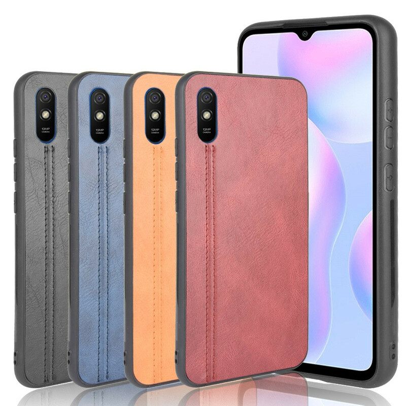 Θήκη Xiaomi Redmi 9A Couture Δερμάτινο Εφέ