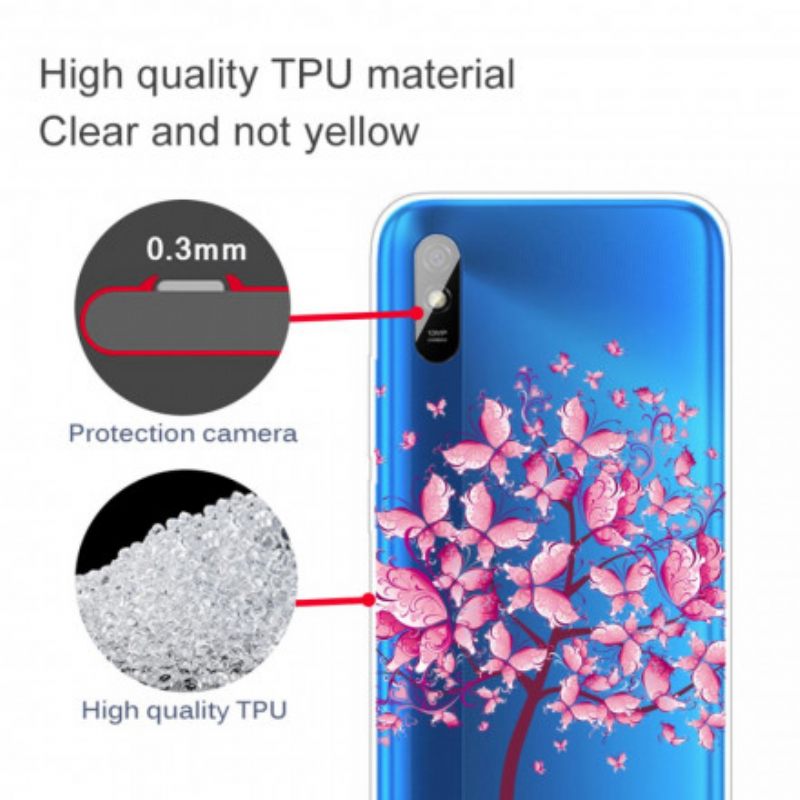 Θήκη Xiaomi Redmi 9A Pink Tree Top