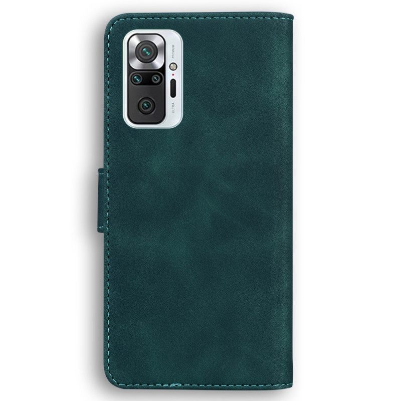 δερματινη θηκη Xiaomi Redmi Note 10 Pro Skin-touch Butterfly