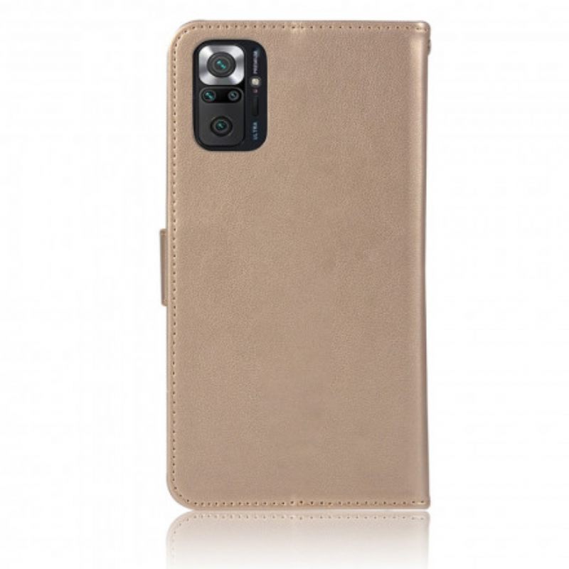 Κάλυμμα Xiaomi Redmi Note 10 Pro Δερμάτινο Εφέ Dreamcatcher Owl