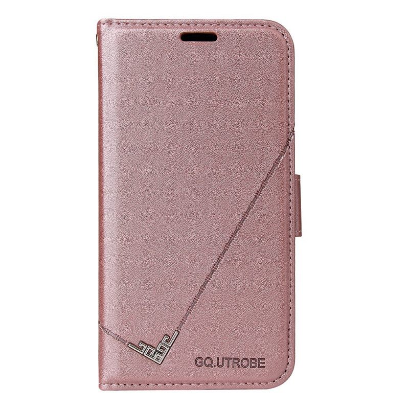 Κάλυμμα Xiaomi Redmi Note 10 Pro Faux Leather Gq.utrobe