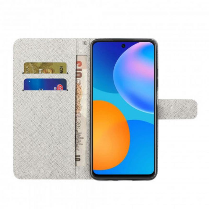 Κάλυμμα Xiaomi Redmi Note 10 Pro με κορδονι Λουλούδια Lunar Strap