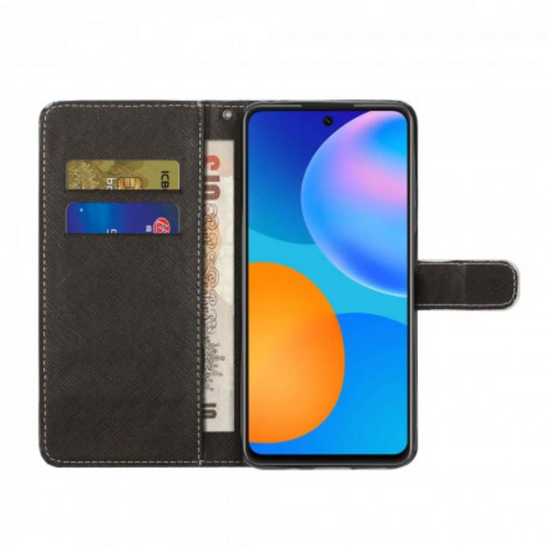 Κάλυμμα Xiaomi Redmi Note 10 Pro με κορδονι Strappy Leopard