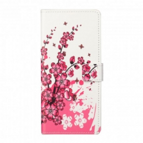 Κάλυμμα Xiaomi Redmi Note 10 Pro Τροπικά Λουλούδια