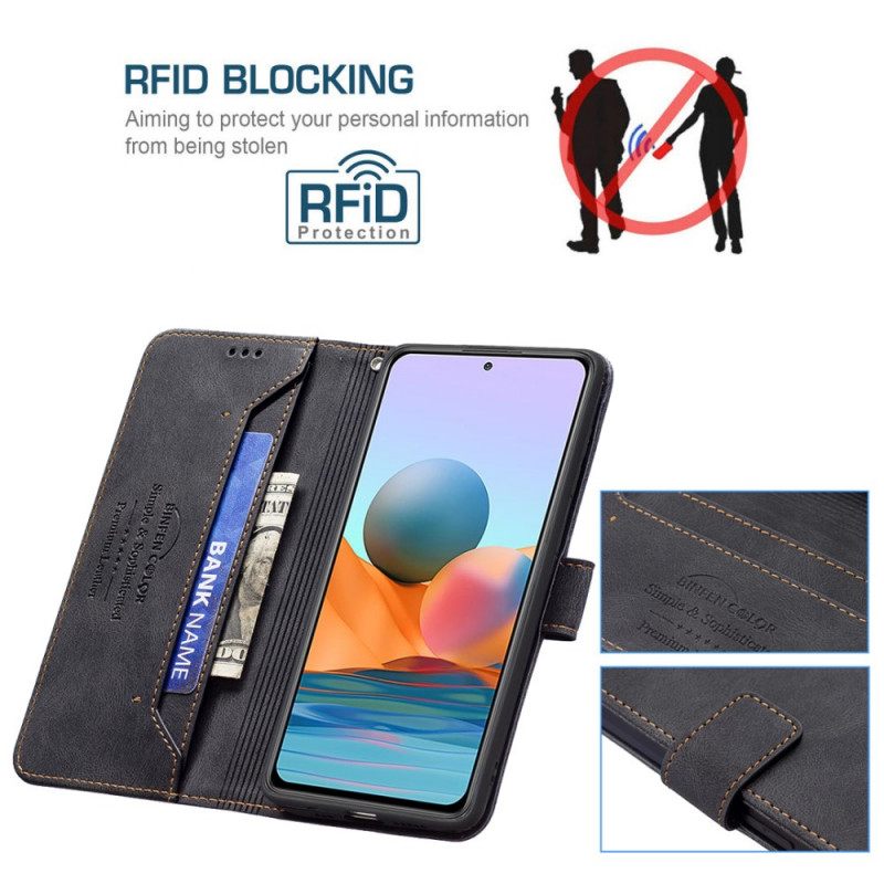 Κάλυμμα Xiaomi Redmi Note 10 Pro Χρώμα Rfid Binfen