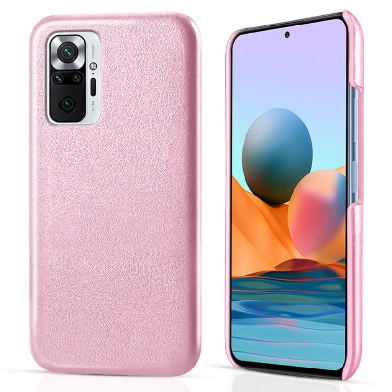 θηκη κινητου Xiaomi Redmi Note 10 Pro Εφέ Δέρματος Ksq