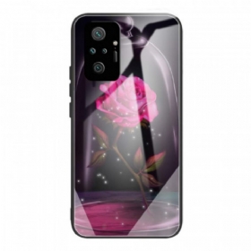 θηκη κινητου Xiaomi Redmi Note 10 Pro Magic Pink Tempered Glass