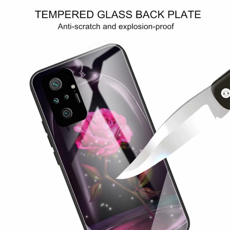 θηκη κινητου Xiaomi Redmi Note 10 Pro Magic Pink Tempered Glass