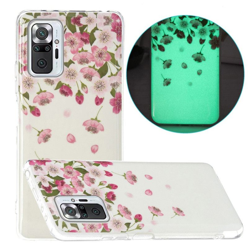 θηκη κινητου Xiaomi Redmi Note 10 Pro Σειρά Fluorescent Flower