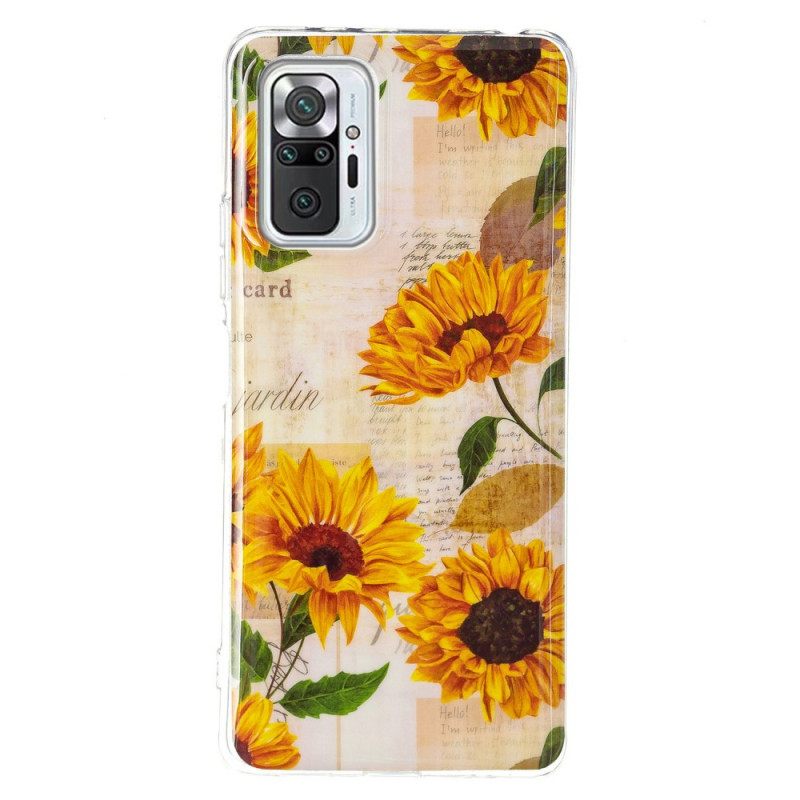 θηκη κινητου Xiaomi Redmi Note 10 Pro Σειρά Fluorescent Flower