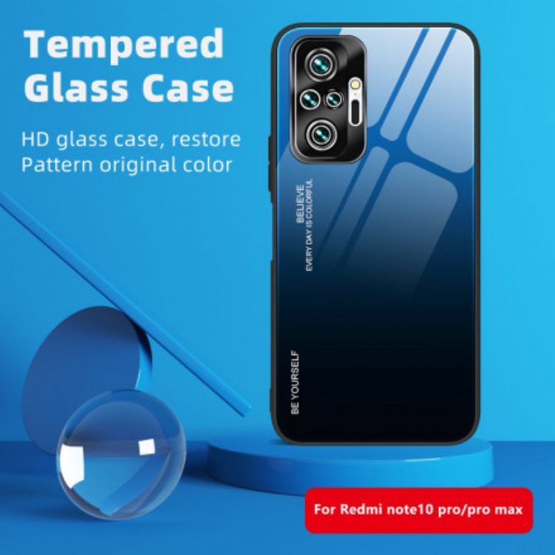 θηκη κινητου Xiaomi Redmi Note 10 Pro Tempered Glass Be Yourself