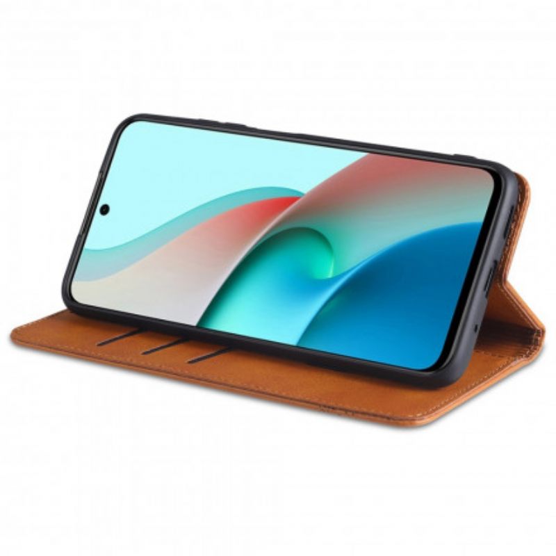 θηκη κινητου Xiaomi Redmi Note 10 Pro Θήκη Flip Azns Styling Δέρματος