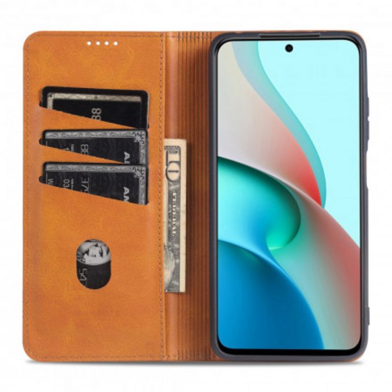 θηκη κινητου Xiaomi Redmi Note 10 Pro Θήκη Flip Azns Styling Δέρματος