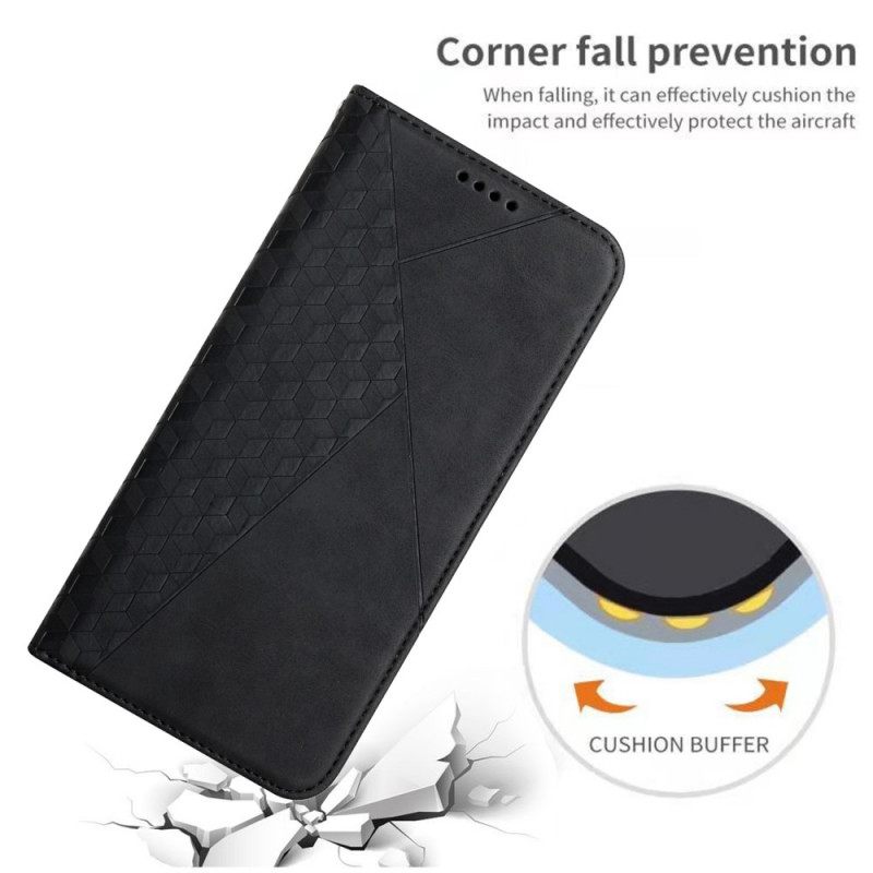 θηκη κινητου Xiaomi Redmi Note 10 Pro Θήκη Flip Εφέ Geo Leather