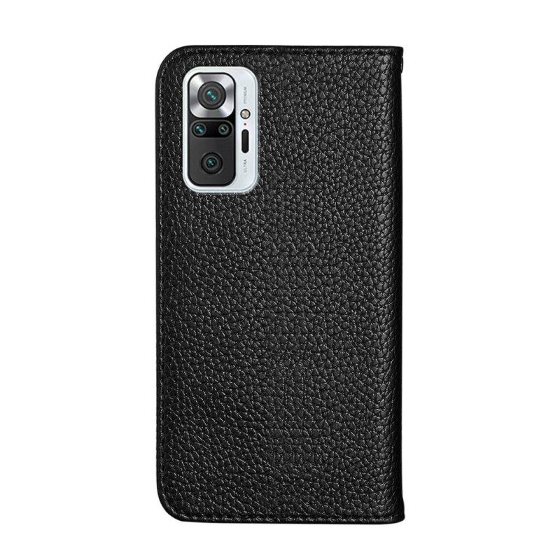 θηκη κινητου Xiaomi Redmi Note 10 Pro Θήκη Flip Faux Leather Litchi Ultra Chic