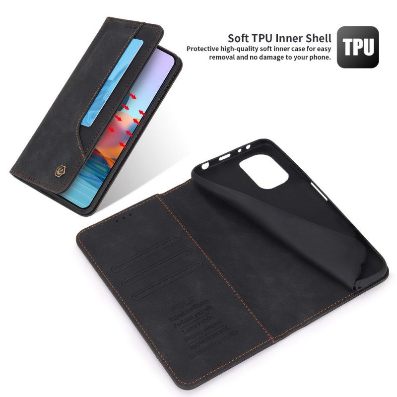 θηκη κινητου Xiaomi Redmi Note 10 Pro Θήκη Flip Pola Ρετρό