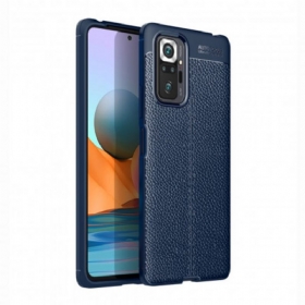 Θήκη Xiaomi Redmi Note 10 Pro Leather Effect Litchi Διπλή Σειρά