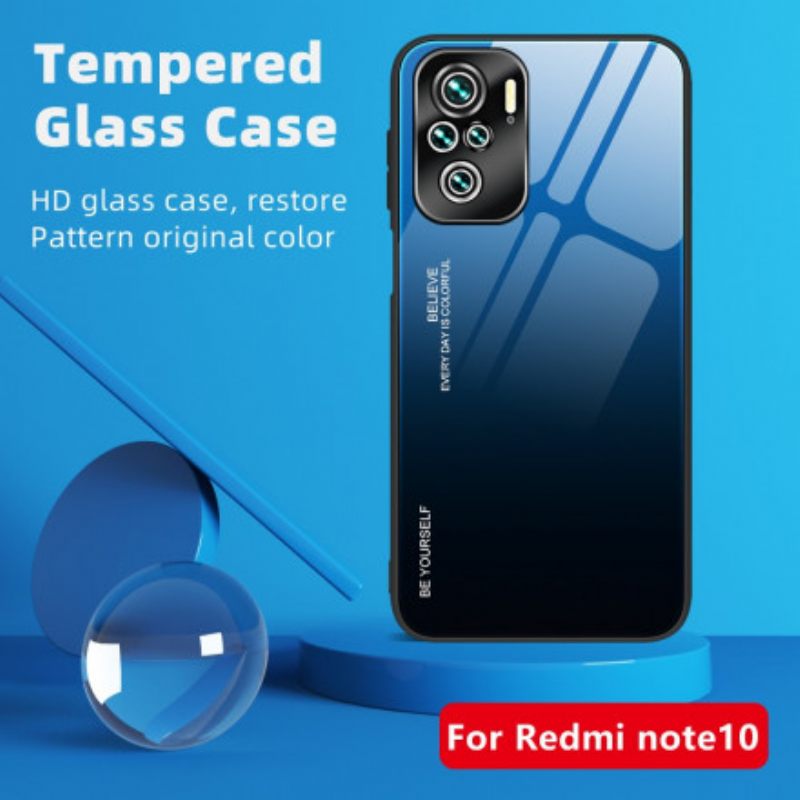 Θήκη Xiaomi Redmi Note 10 Pro Tempered Glass Be Yourself