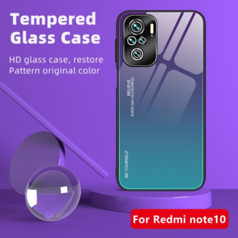 Θήκη Xiaomi Redmi Note 10 Pro Tempered Glass Be Yourself