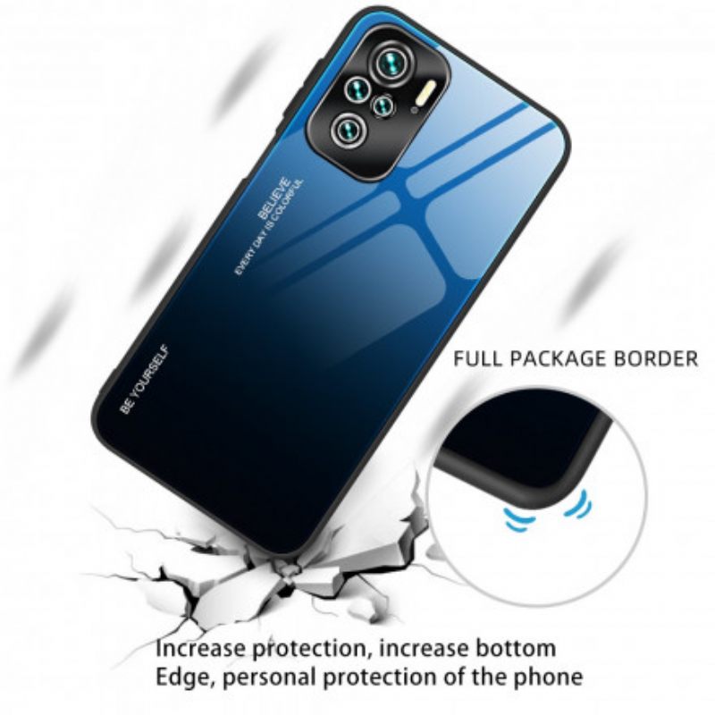 Θήκη Xiaomi Redmi Note 10 Pro Tempered Glass Be Yourself