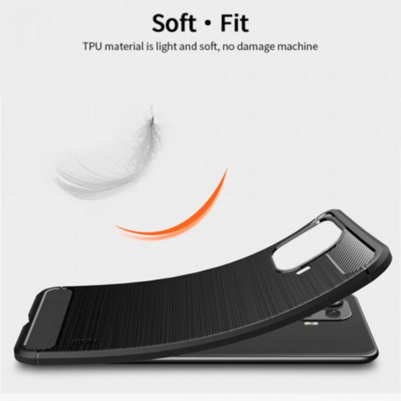 θηκη κινητου Xiaomi Mi 11 Pro Mofi Brushed Carbon Fiber