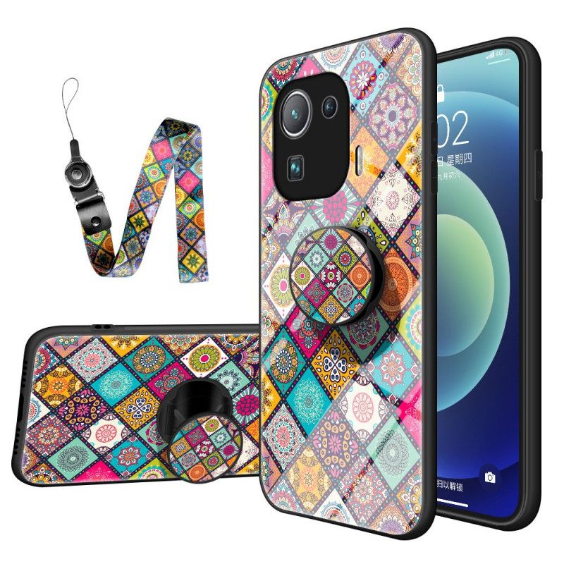 Θήκη Xiaomi Mi 11 Pro Μαγνητική Θήκη Patchwork