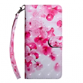 Κάλυμμα OnePlus 10 Pro 5G Floral Με Λουράκι