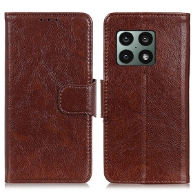 Κάλυμμα OnePlus 10 Pro 5G Split Nappa Leather