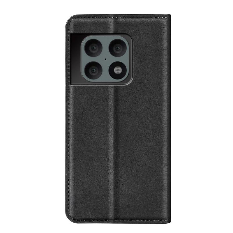 θηκη κινητου OnePlus 10 Pro 5G Θήκη Flip Εφέ Silk Soft Leather