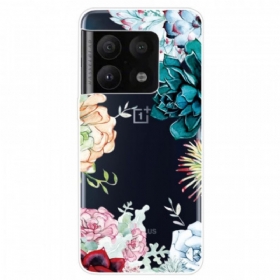 Θήκη OnePlus 10 Pro 5G Άνευ Ραφής Λουλούδια Ακουαρέλας