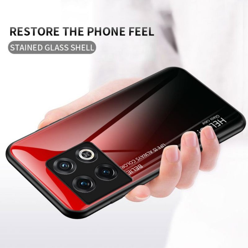 Θήκη OnePlus 10 Pro 5G Tempered Glass Γεια Σας