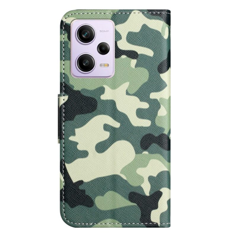 Κάλυμμα Poco X5 5G με κορδονι Strappy Camouflage