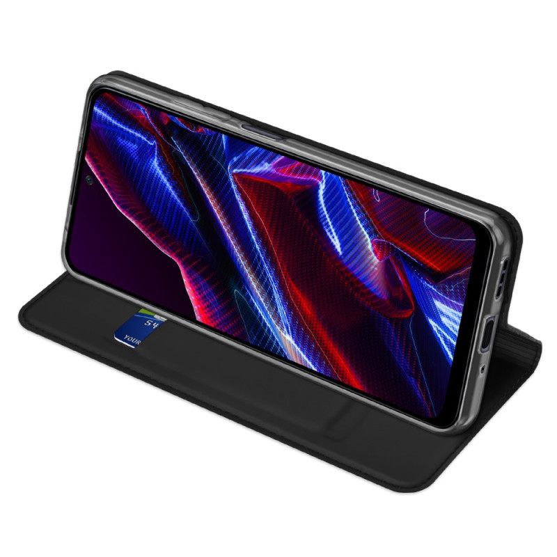 θηκη κινητου Poco X5 5G Θήκη Flip Skin-pro Series Dux Ducis