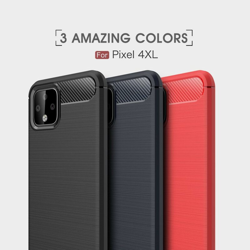 Θήκη Google Pixel 4 XL Βουρτσισμένο Ανθρακόνημα