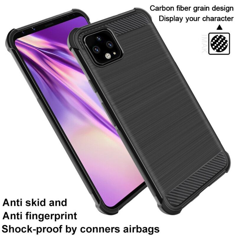 θηκη κινητου Google Pixel 4 XL Imak Brushed Carbon Fiber