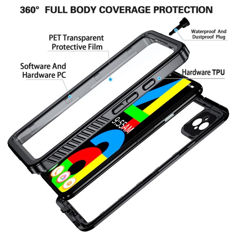 Θήκη Google Pixel 4A 5G Αδιάβροχο 2m Με Grip