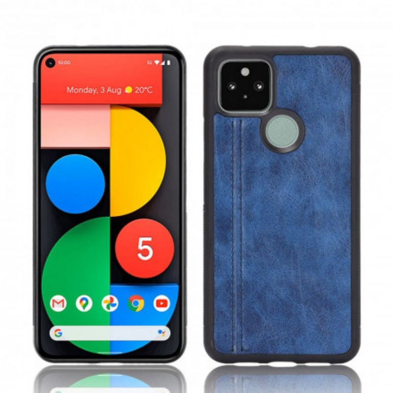 θηκη κινητου Google Pixel 4A 5G Couture Δερμάτινο Εφέ