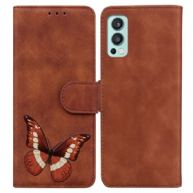 Κάλυμμα OnePlus Nord 2 5G Skin-touch Butterfly