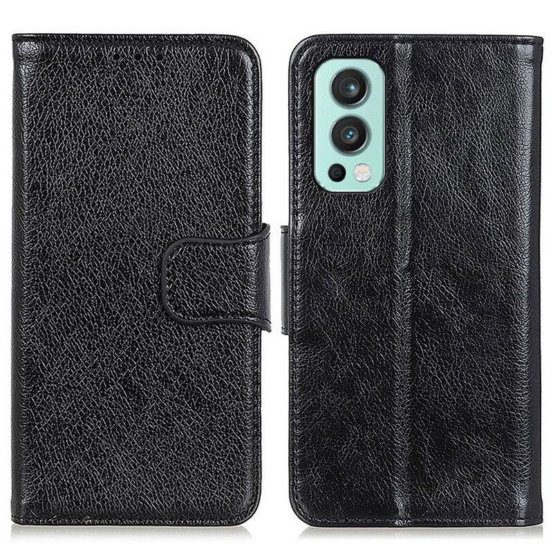 Κάλυμμα OnePlus Nord 2 5G Split Nappa Leather