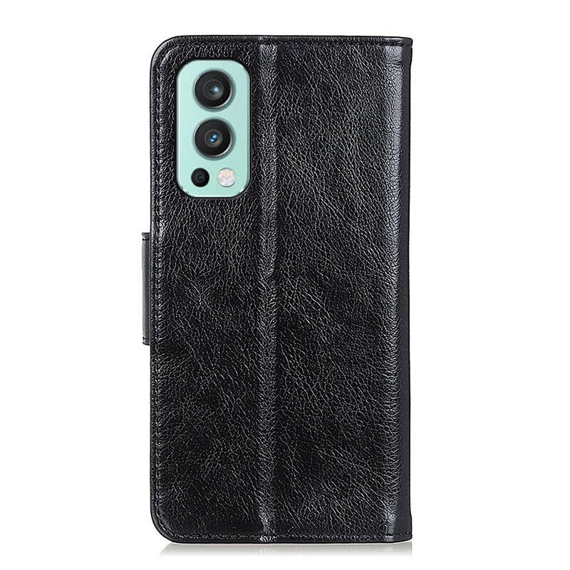 Κάλυμμα OnePlus Nord 2 5G Split Nappa Leather