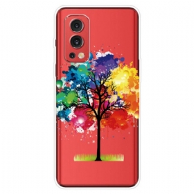 θηκη κινητου OnePlus Nord 2 5G Άνευ Ραφής Δέντρο Ακουαρέλας