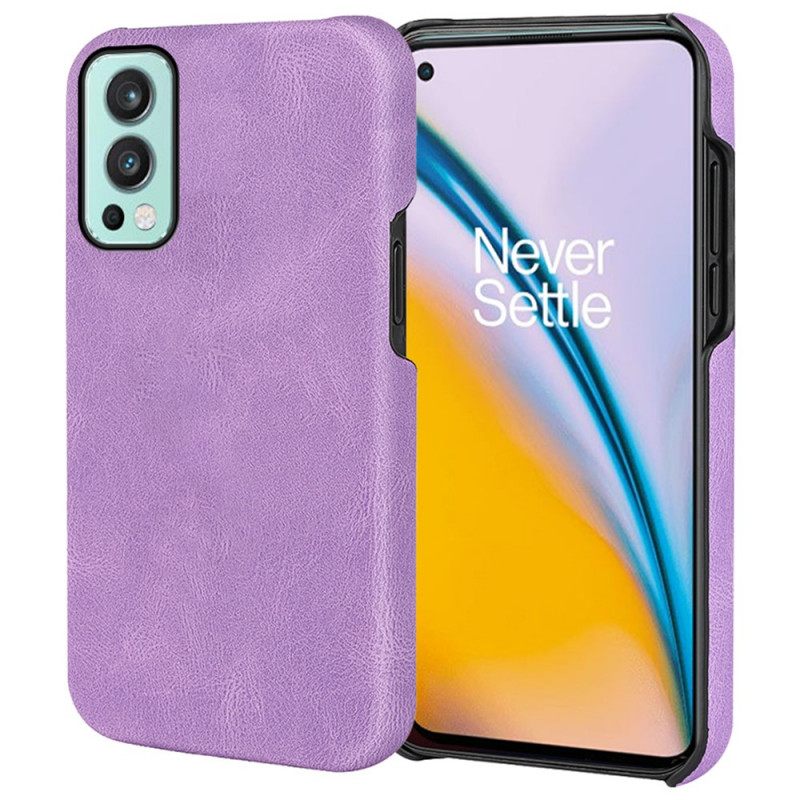 θηκη κινητου OnePlus Nord 2 5G Εφέ Δέρματος New Colors Elegance