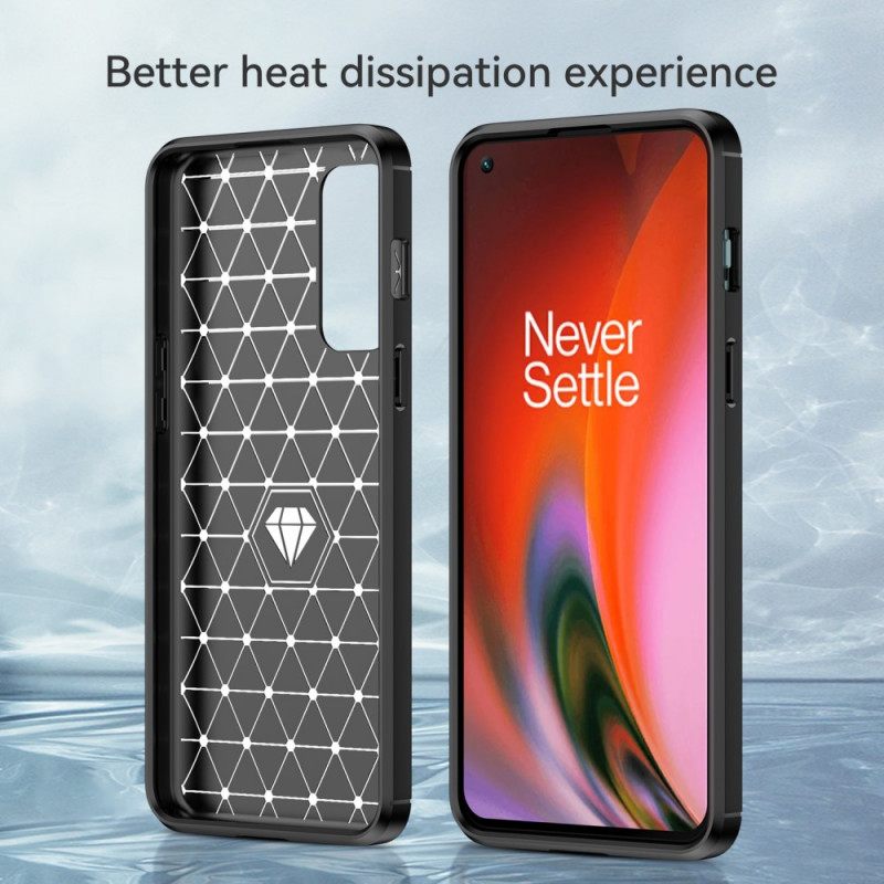 Θήκη OnePlus Nord 2 5G Βουρτσισμένο Ανθρακόνημα