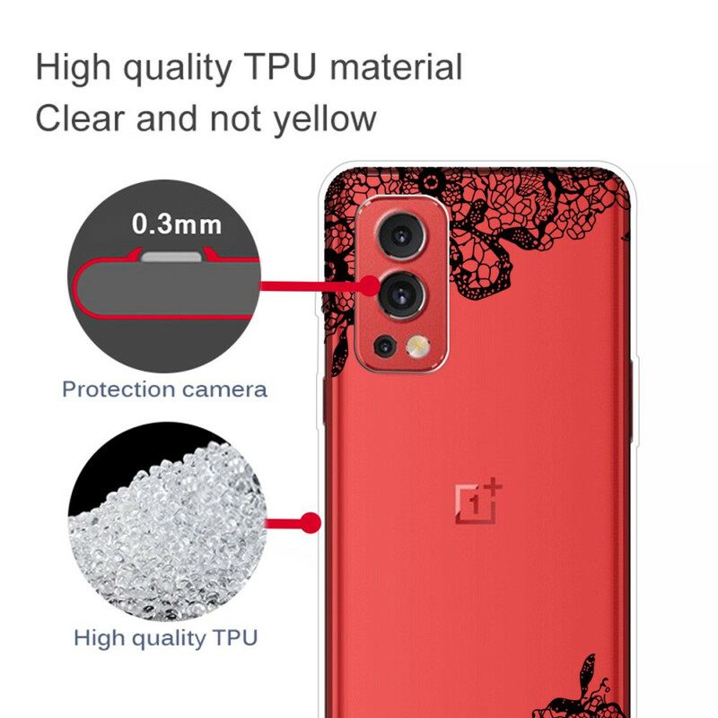 Θήκη OnePlus Nord 2 5G Λεπτή Δαντέλα