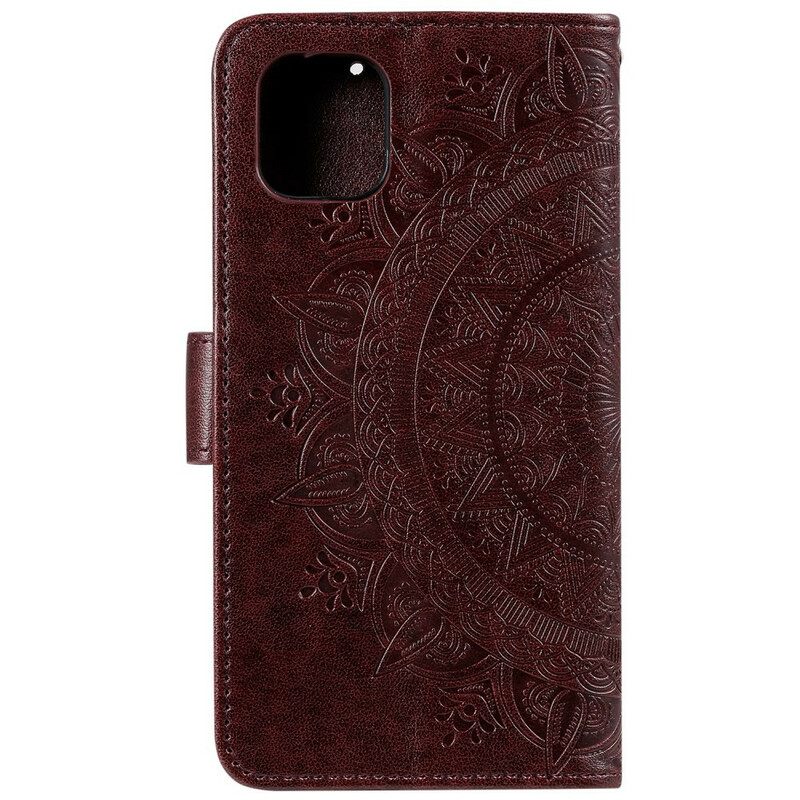 δερματινη θηκη iPhone 11 Pro Sun Mandala