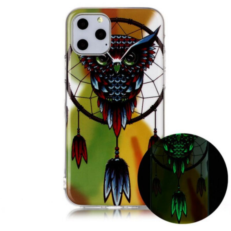 Θήκη iPhone 11 Pro Fluorescent Dream Catcher Κουκουβάγιας