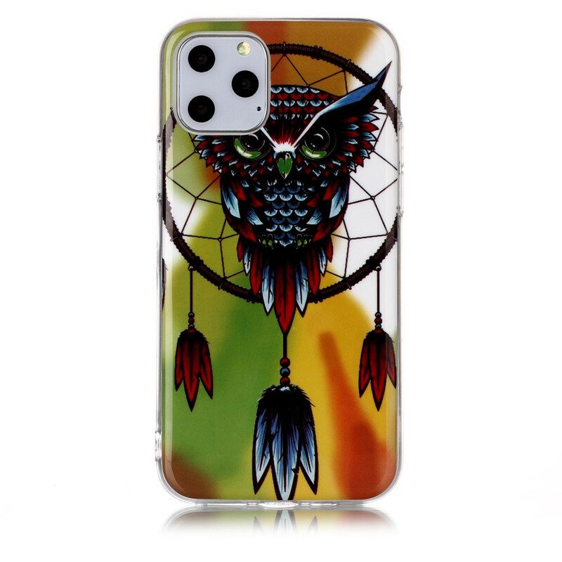 Θήκη iPhone 11 Pro Fluorescent Dream Catcher Κουκουβάγιας