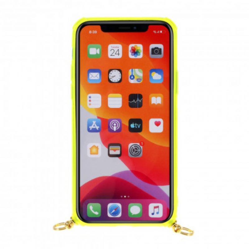 Θήκη iPhone 11 Pro με κορδονι Κορδόνι Με Κάρτα